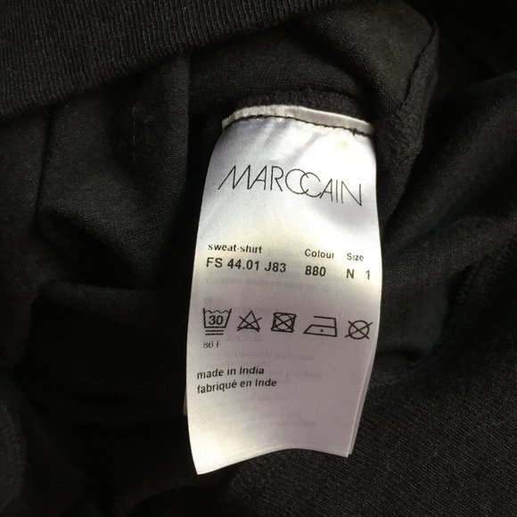 Marc Cain 100% Cotton Embellished Sweater NWOT - Picture 6 of 7